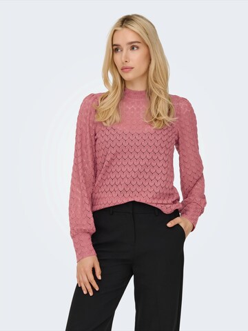 JDY Bluse 'JDYAVERY' in Pink: Vorderseite