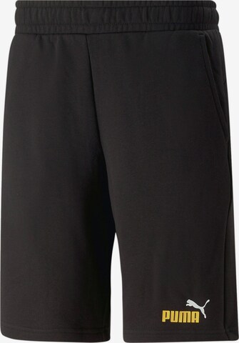 PUMA Sportovní kalhoty – černá: přední strana