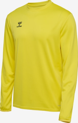 Hummel Sportsweatshirt 'Essential' i gul: forside