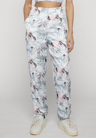 Just Rhyse Regular Cargo trousers in Grey: front