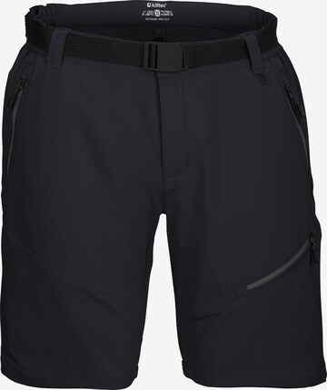 KILLTEC Outdoor Pants in Black: front