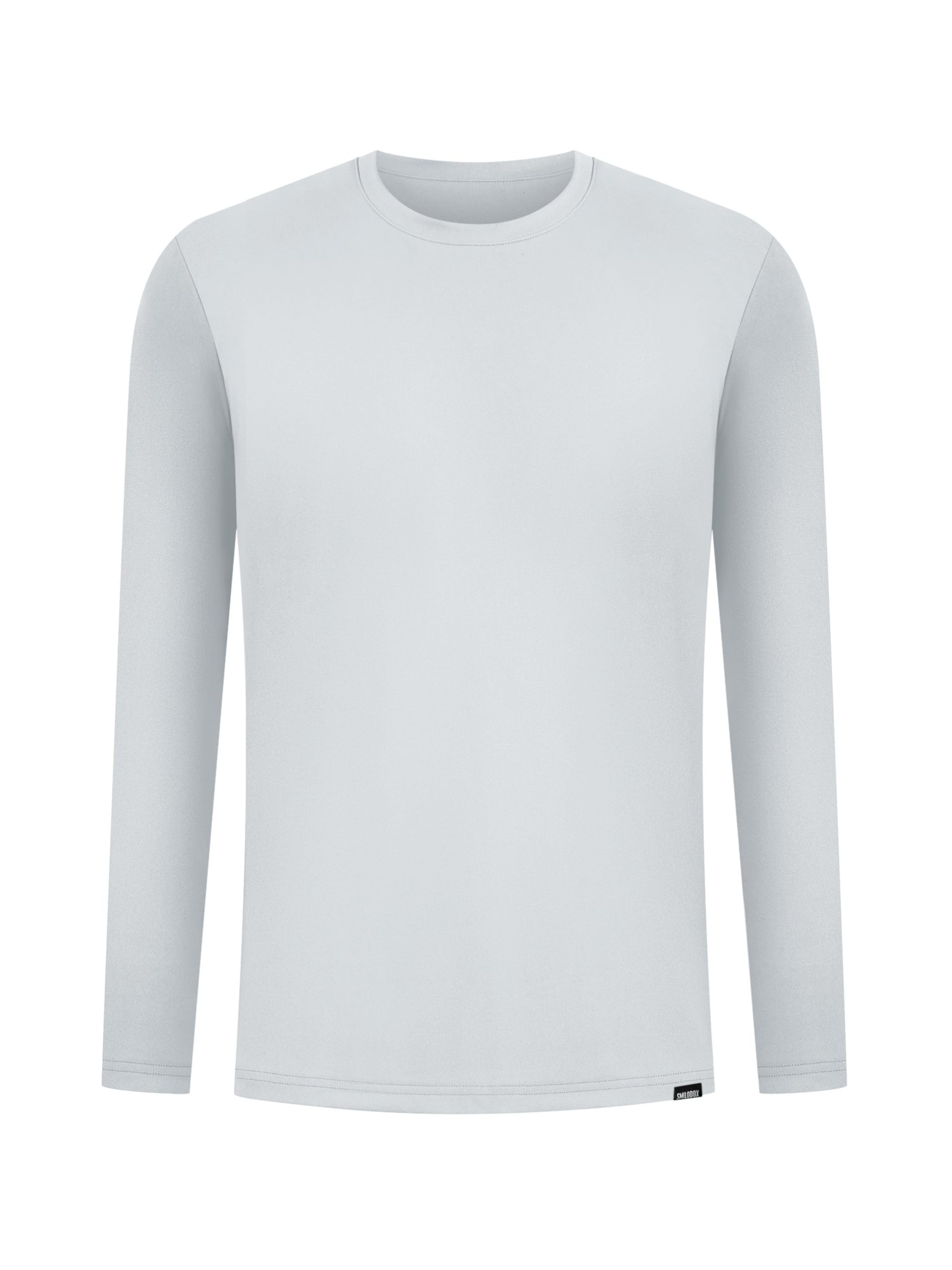 Smilodox Shirt 'Xion' in Grau: Vorderseite
