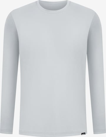 Smilodox Shirt 'Xion' in Grau: Vorderseite