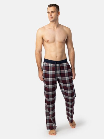 Pantaloncini da pigiama 'Pantoneclo Men’s Night Wear Long Pajama' di PANTONECLO in rosso