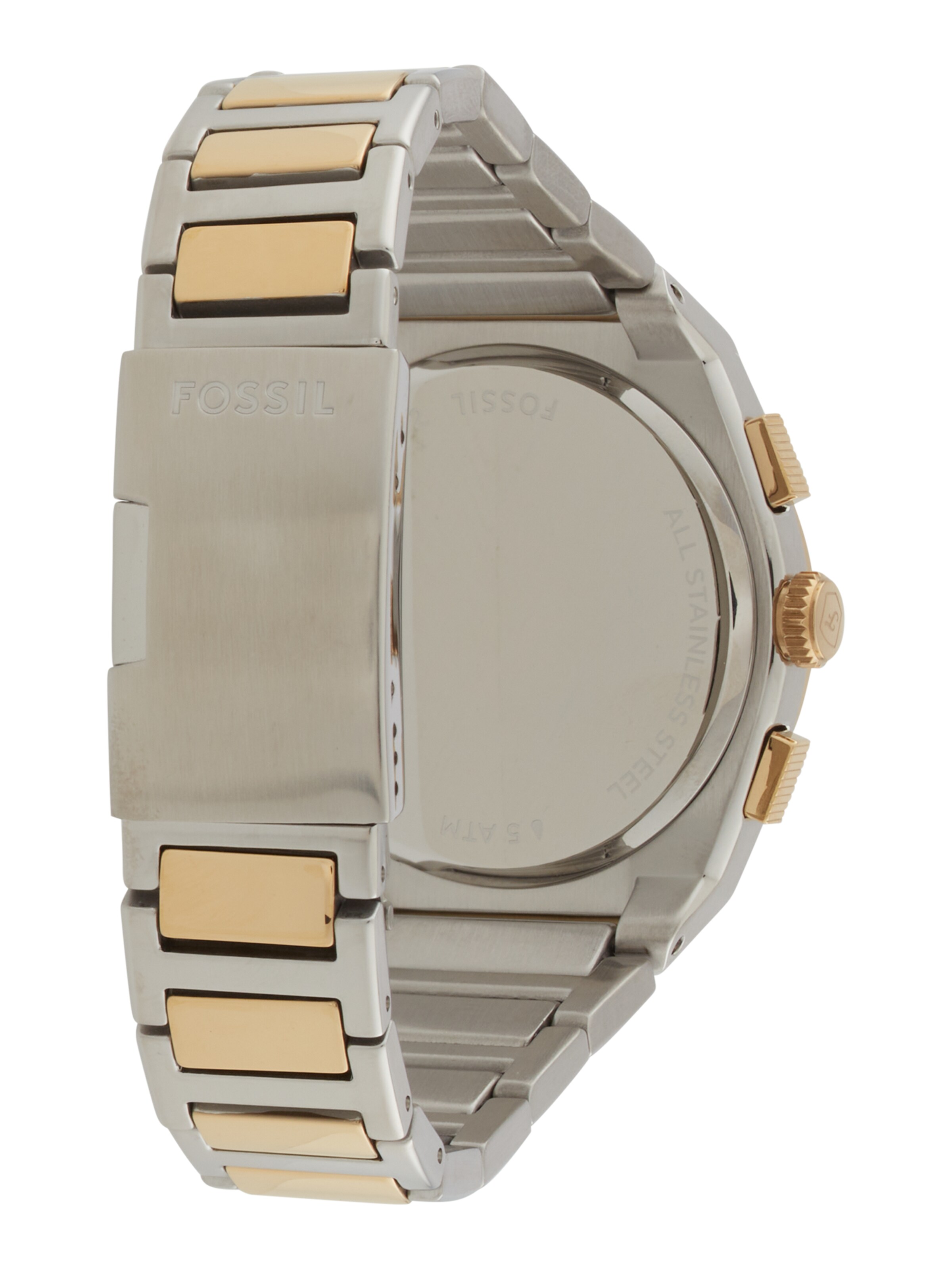 FOSSIL Аналоговые часы 'Everett' в Золотой