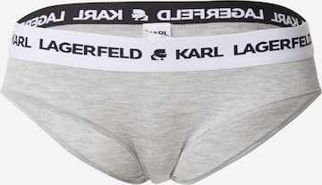 Karl Lagerfeld Slip in Grijs: voorkant
