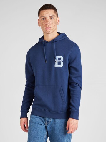 Sweat-shirt BLEND en bleu : devant