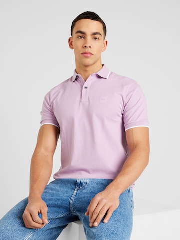 BOSS Orange Shirt 'Passertip' in Purple