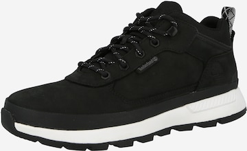 TIMBERLAND حذاء رياضي بلا رقبة 'Field Trekker' بلون أسود: الأمام