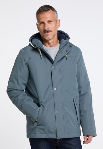 Veste d’hiver Schmuddelwedda en bleu : devant