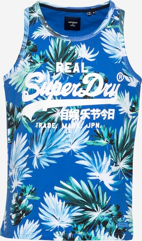 Superdry Shirt in Blauw: voorkant