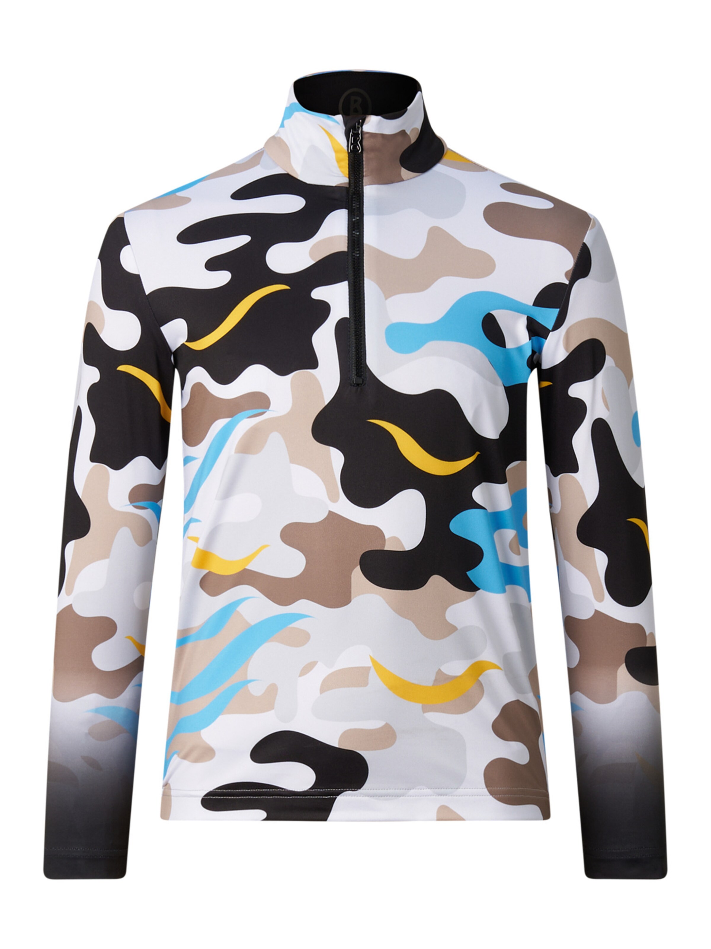 BOGNER Funktionsshirt 'Layer Chris' in Schwarz: Vorderseite