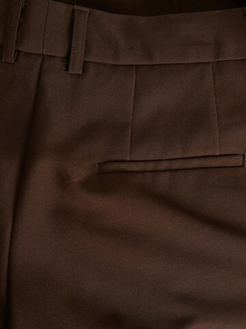 JJXX Loose fit Pleated Pants 'Mary' in Brown