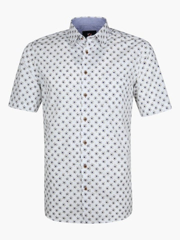 Coupe regular Chemise 'Cas' Suitable en blanc : devant
