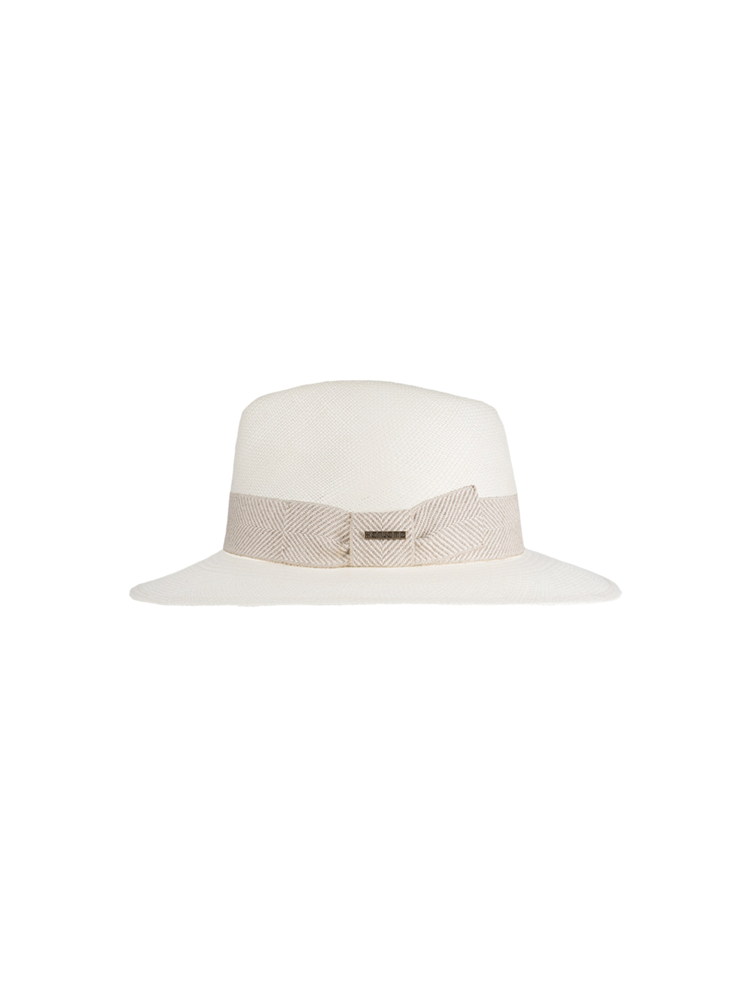 Hatland Hat 'Donato Panama' in White: front