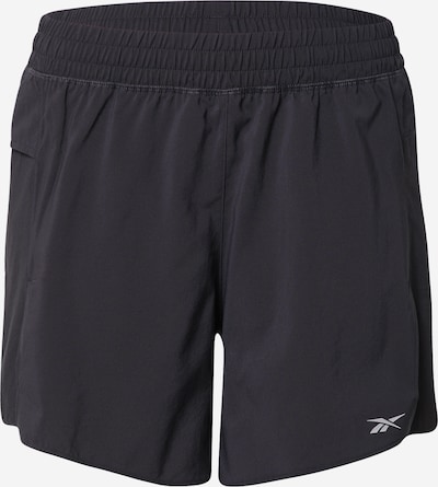 Reebok Sport Pantalon de sport en gris / noir, Vue avec produit