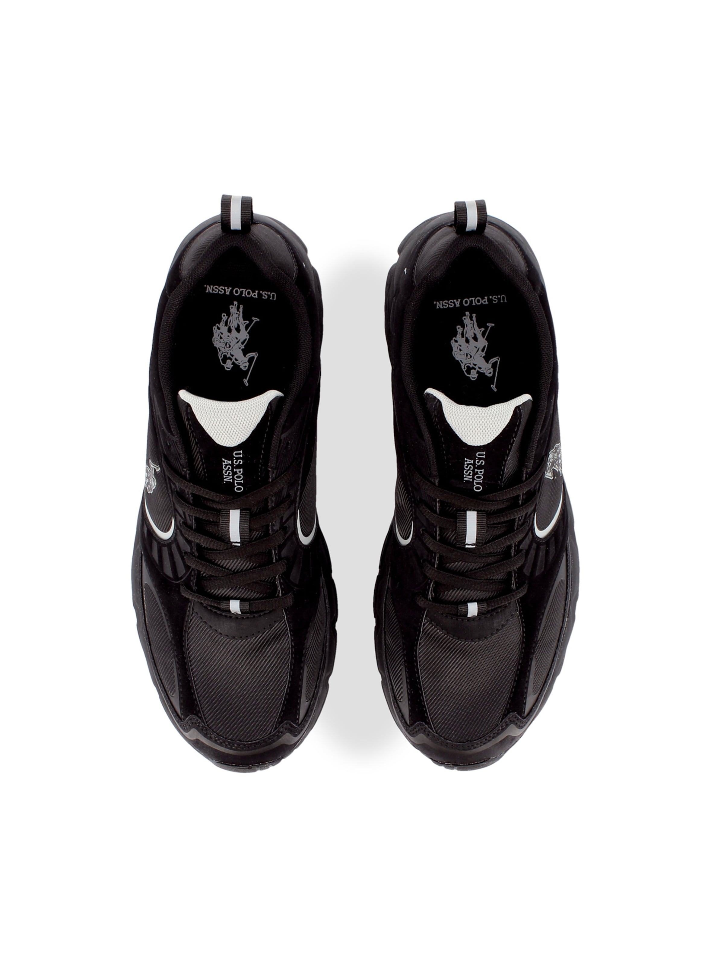 US POLO ASSN. - Sapatilhas baixas 'Swift' em preto