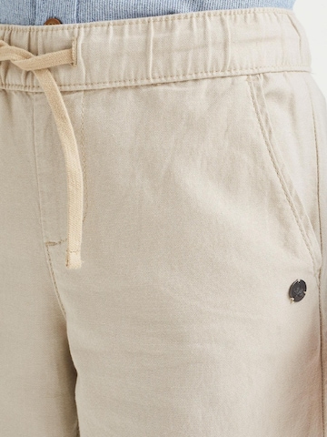 WE Fashion Regular Trousers in Beige