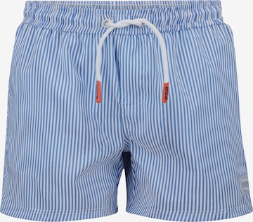 Shorts de bain 'Neal' Retour Jeans en bleu : devant