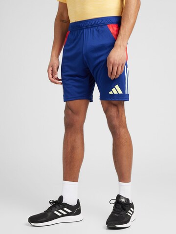 ADIDAS PERFORMANCE Regular Sportbroek 'FEF' in Blauw: voorkant