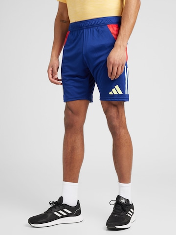 ADIDAS PERFORMANCE Regular Sports trousers 'FEF' in Blue: front