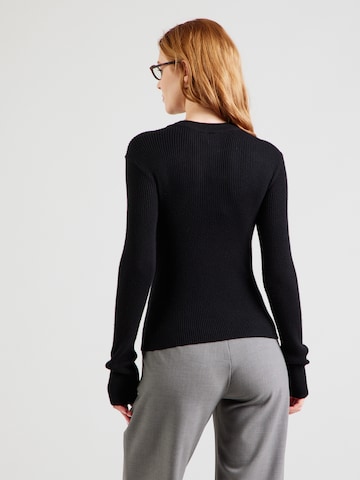 PIECES Sweater in Black