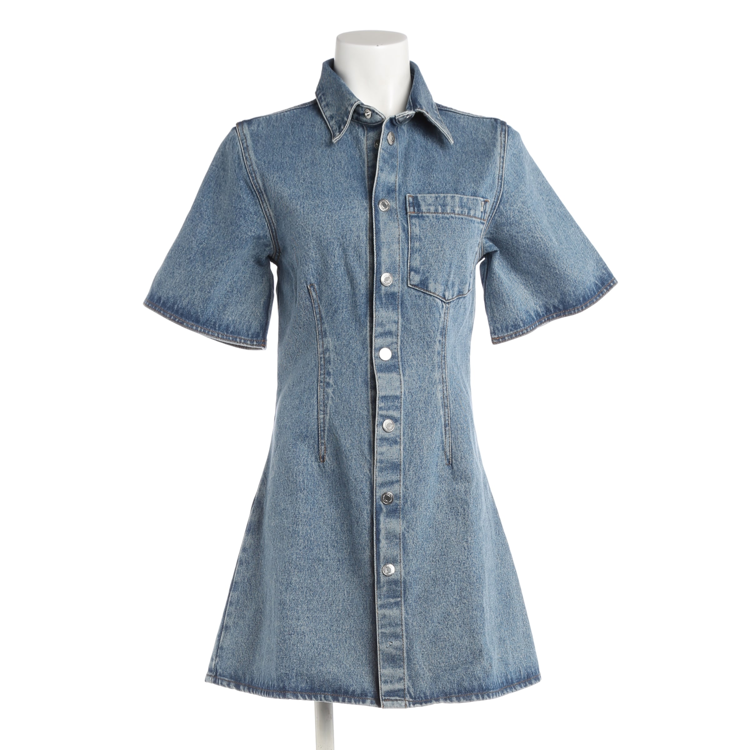 Ami Paris Kleid S in Blau: Vorderseite