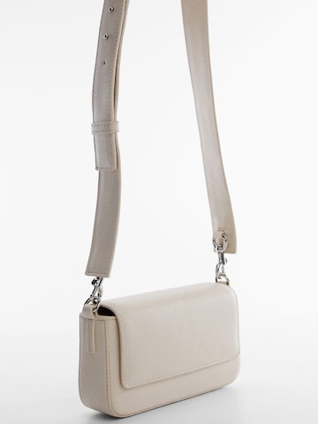 Sac à bandoulière 'OASIS' MANGO en beige : devant