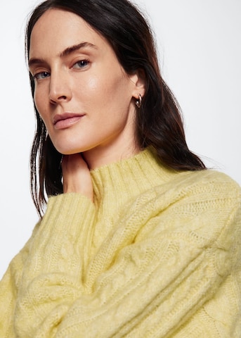 MANGO Sweater 'eyre' in Yellow