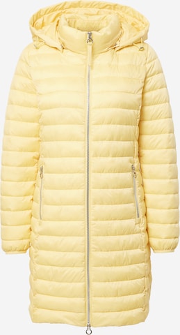 s.Oliver Between-Seasons Coat in Yellow: front