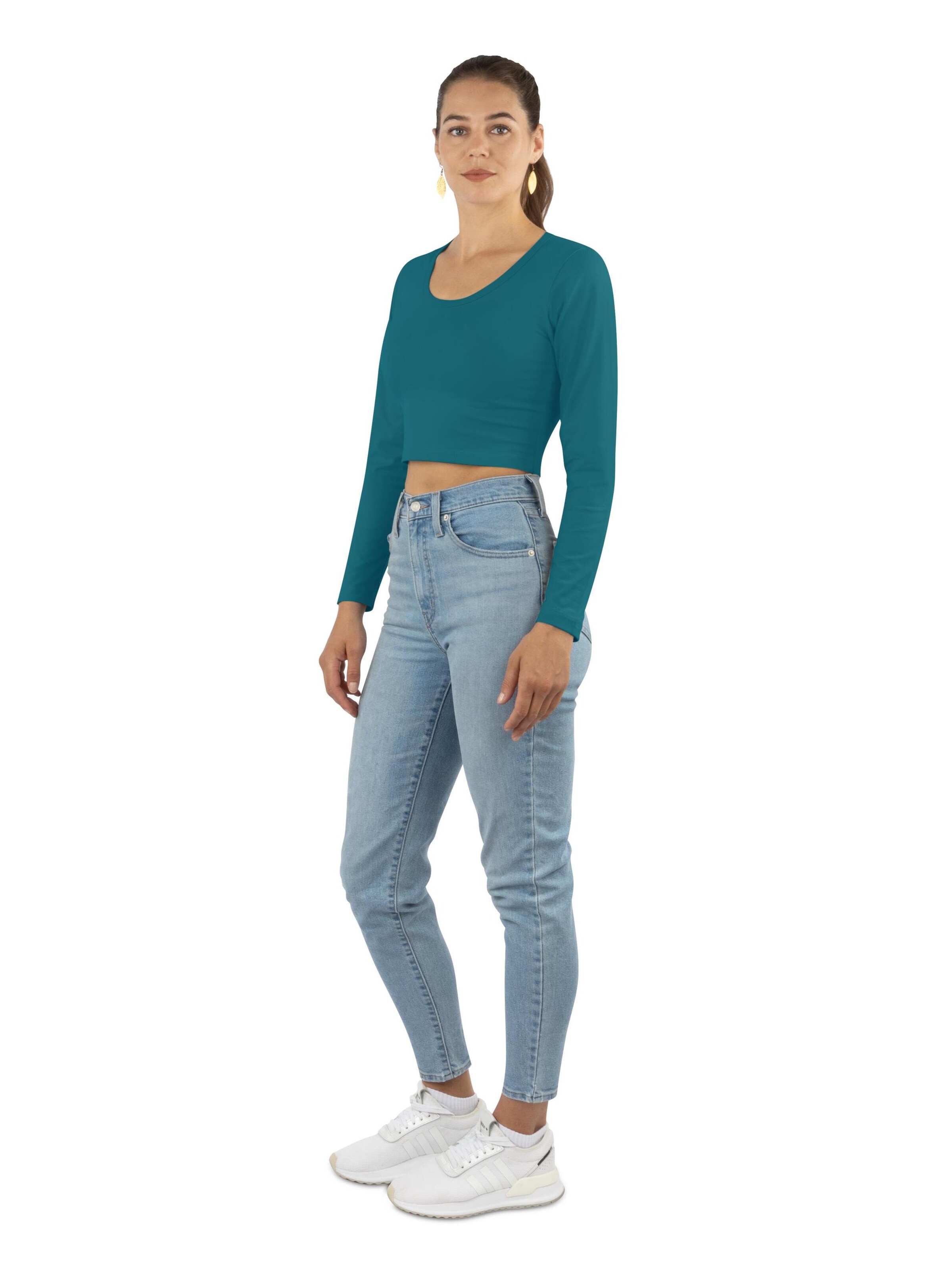 Janice Shirt ' Nerja ' in Blue