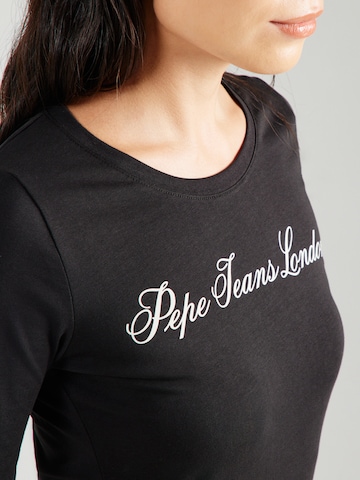 Pepe Jeans Μπλουζάκι σε μαύρο
