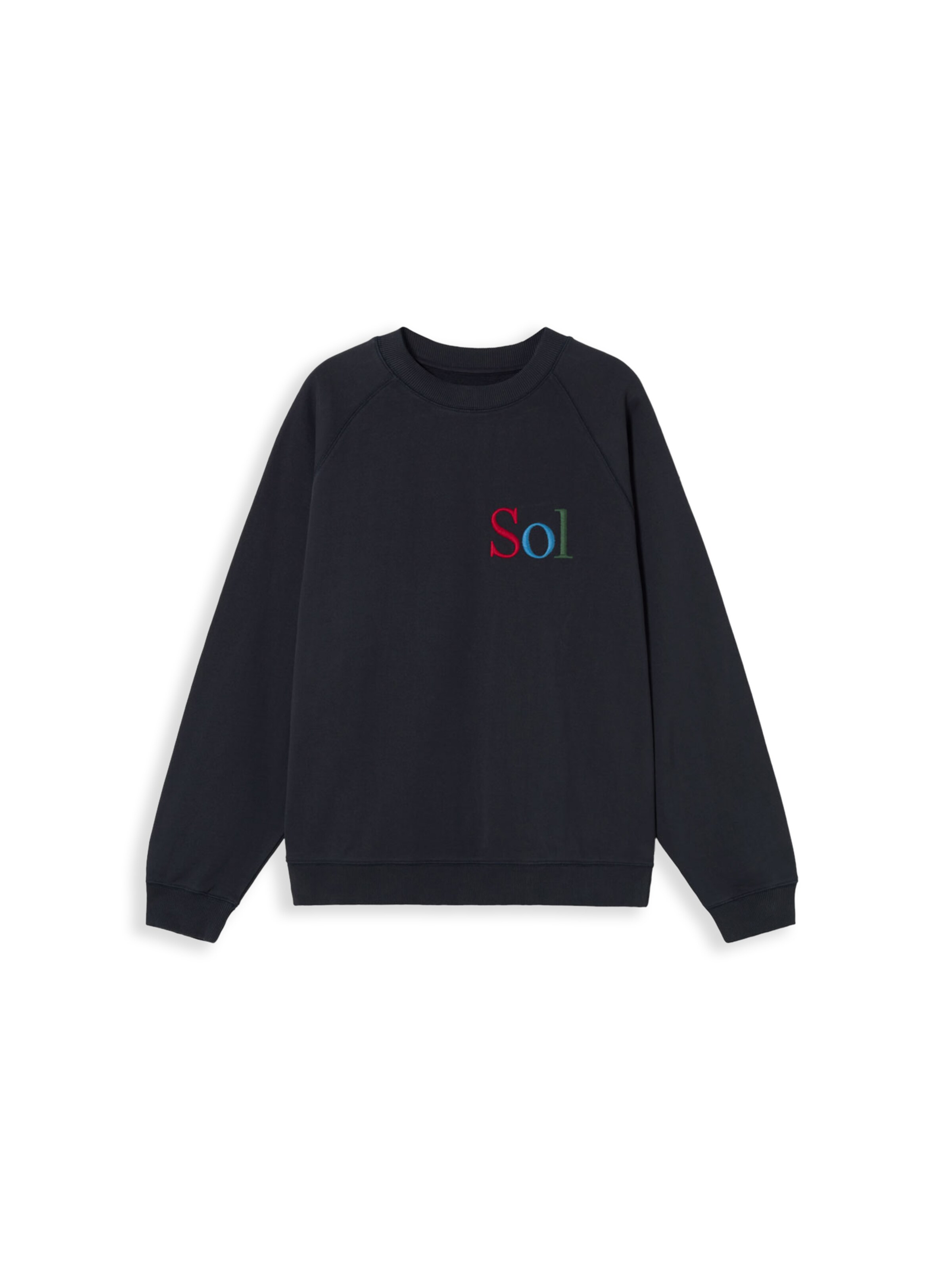 Thinking MU Sweatshirt 'Sol' i blå: forside