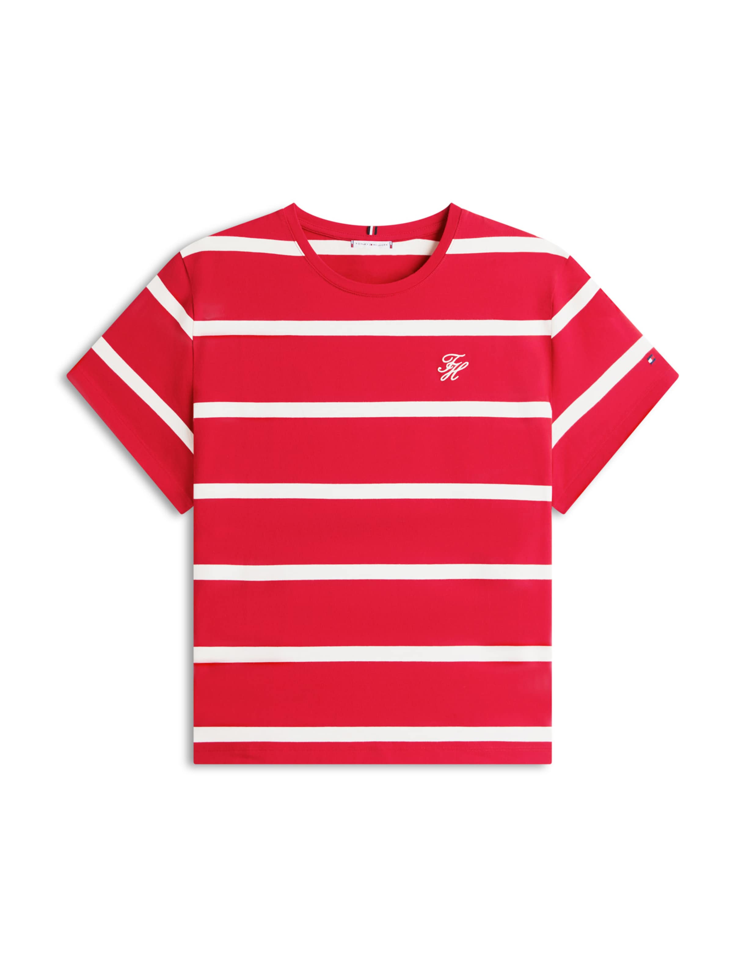 Tommy Hilfiger Curve Shirt in Red: front