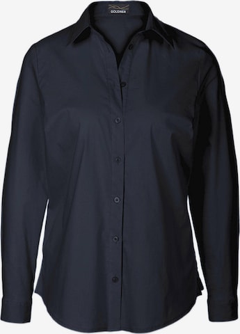 Goldner Bluse in Schwarz: predná strana