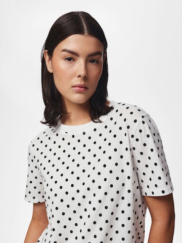 PIECES Shirt 'PCAshley' in Wit