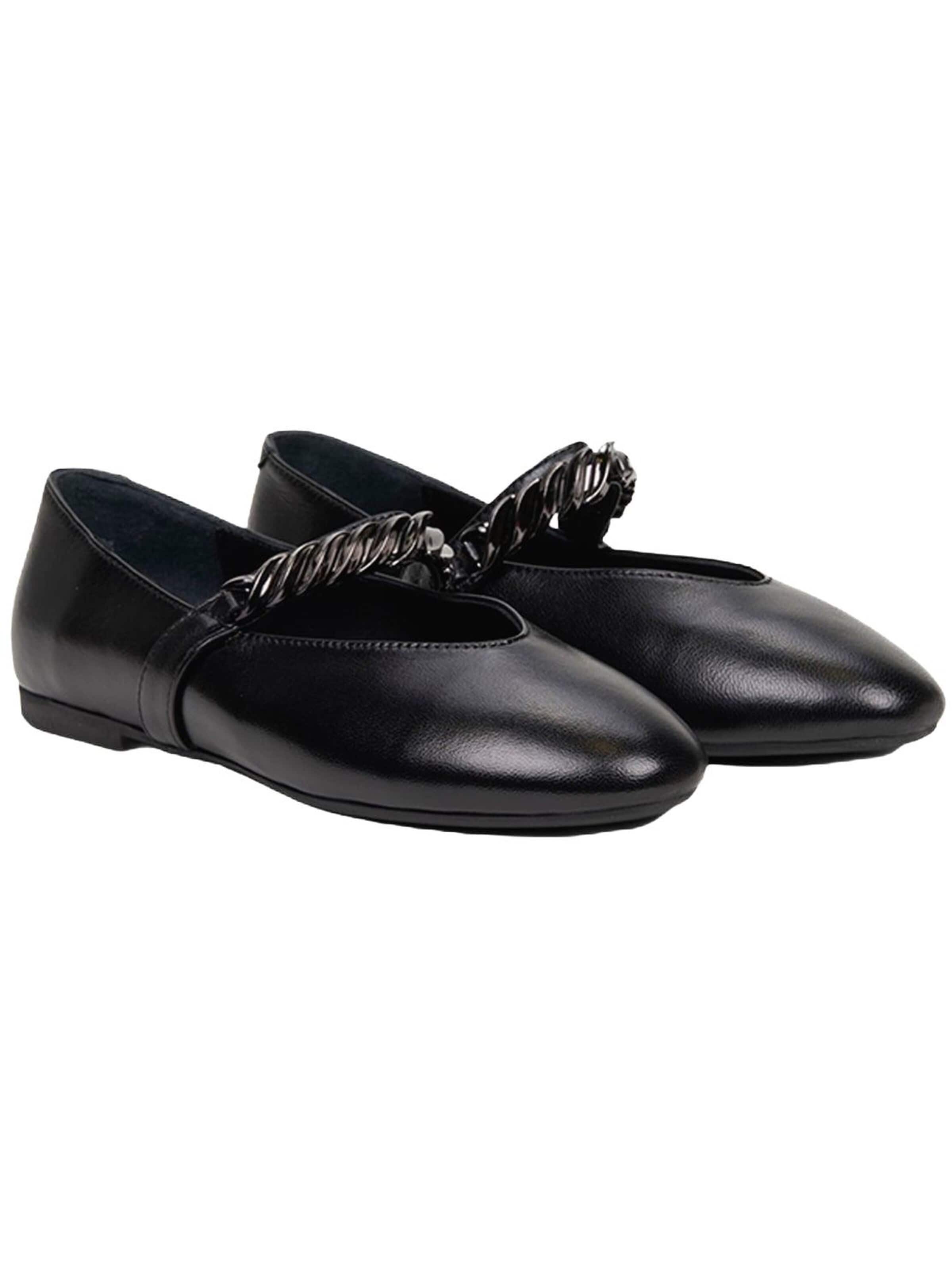 Desa Ballerina 'Ballerinas' in Zwart: voorkant