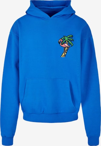 Mister Tee Sweatshirt 'Flamingo' in Blue: front