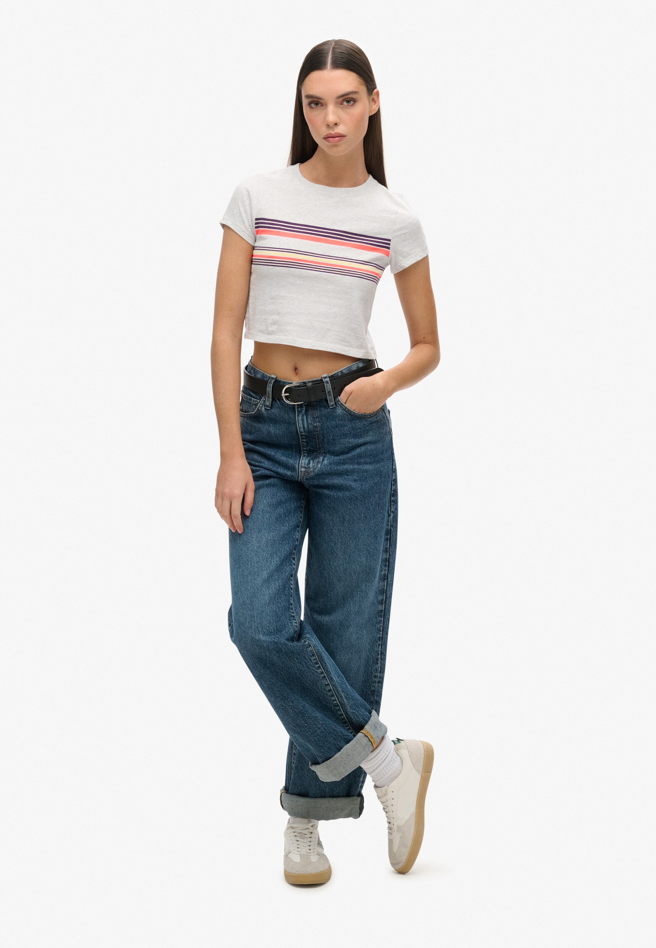 T-shirt Superdry & Co en gris