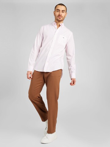 rožinė GANT Standartinis modelis Dalykinio stiliaus marškiniai