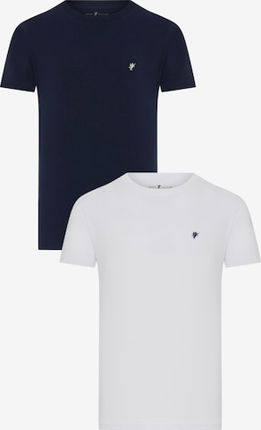 T-Shirt 'GAETANO' DENIM CULTURE en bleu : devant