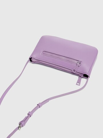 Pull&Bear Crossbody Bag in Purple