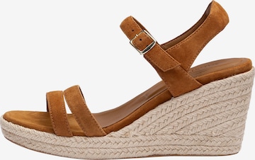 LLOYD Sandale 'VERA' in Braun: Vorderseite