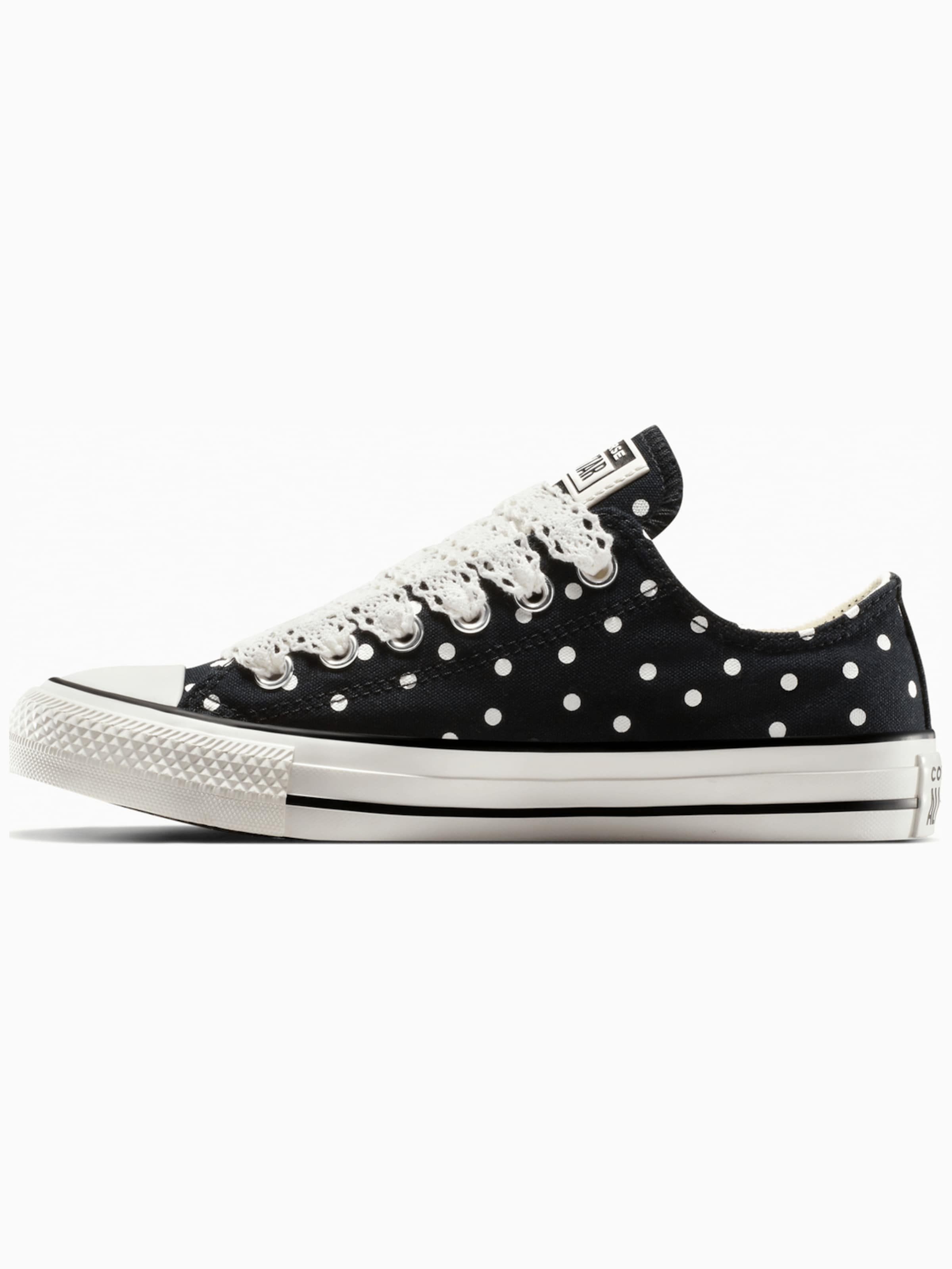 CONVERSE - Zapatillas deportivas bajas 'Converse Chuck Taylor All Star Polka Dot' en negro
