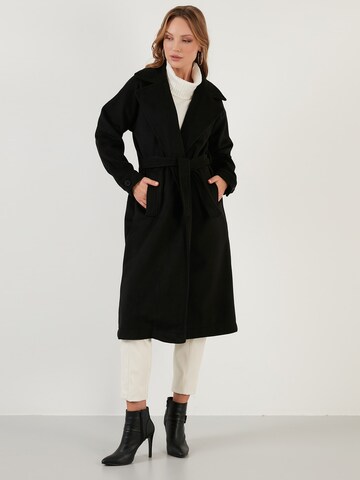 LELA Between-Seasons Coat in Black