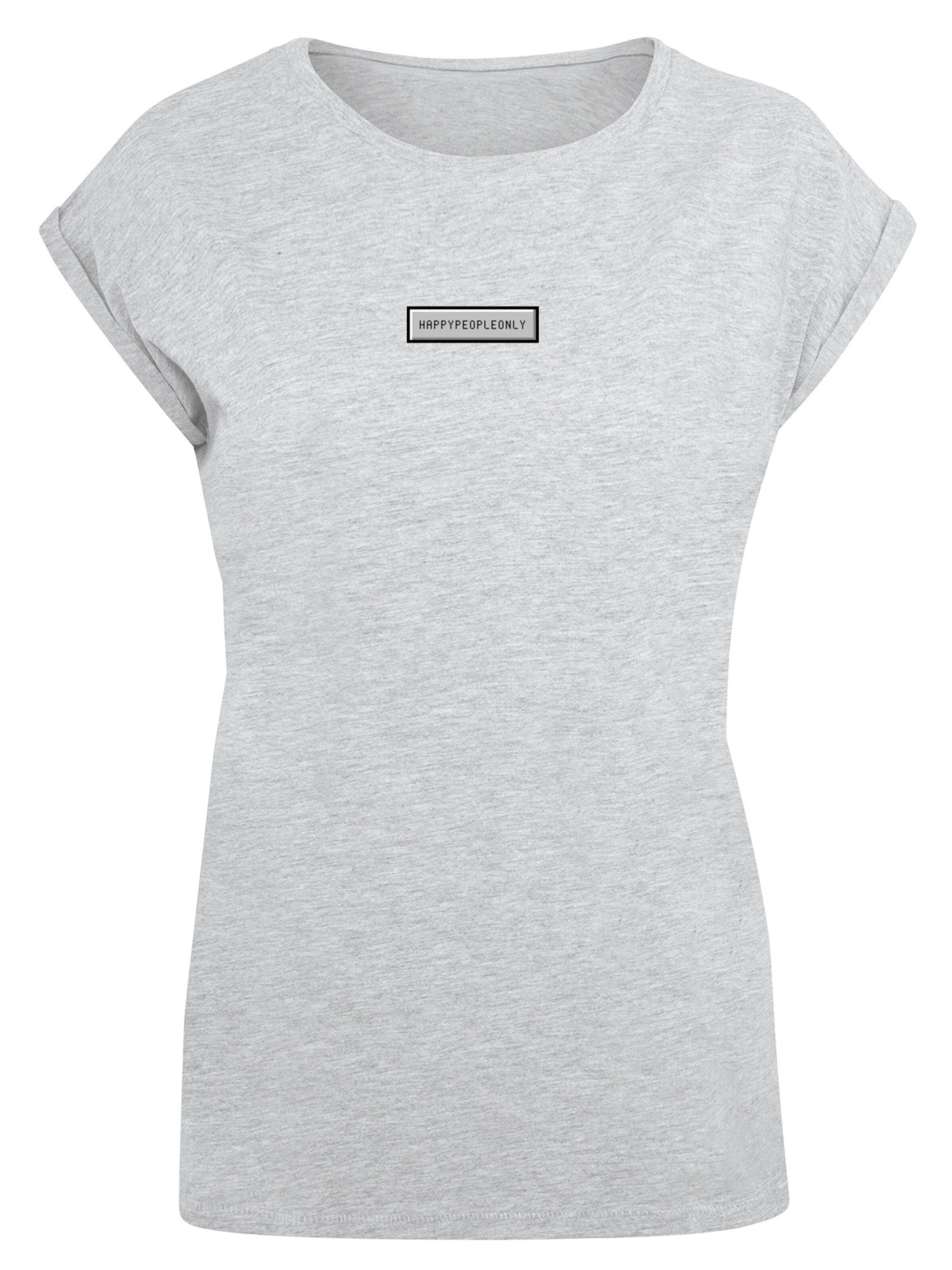 F4NT4STIC T-Shirt in Grau: Vorderseite