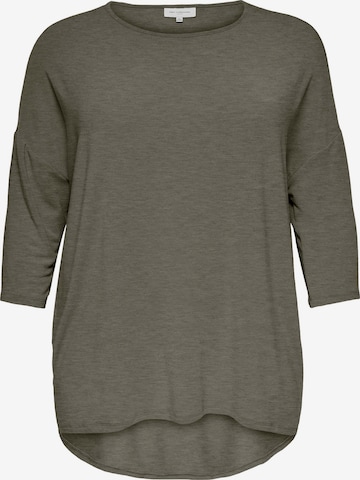 T-shirt 'CARLAMOUR' ONLY Carmakoma en vert : devant