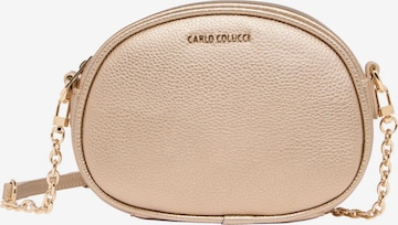 Carlo Colucci Crossbody Bag 'di Muccio' in Bronze: front