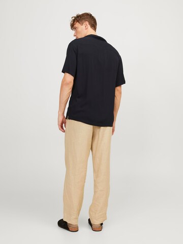 JACK & JONES Regular Fit Hemd 'JEFF' in Schwarz