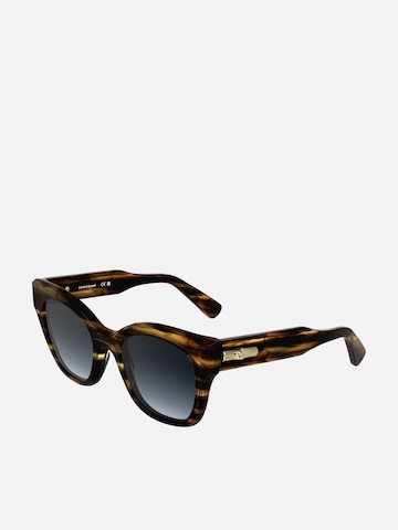 Longchamp - Gafas de sol en marrón: frente